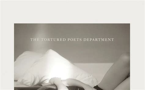 tortured poets department album cover